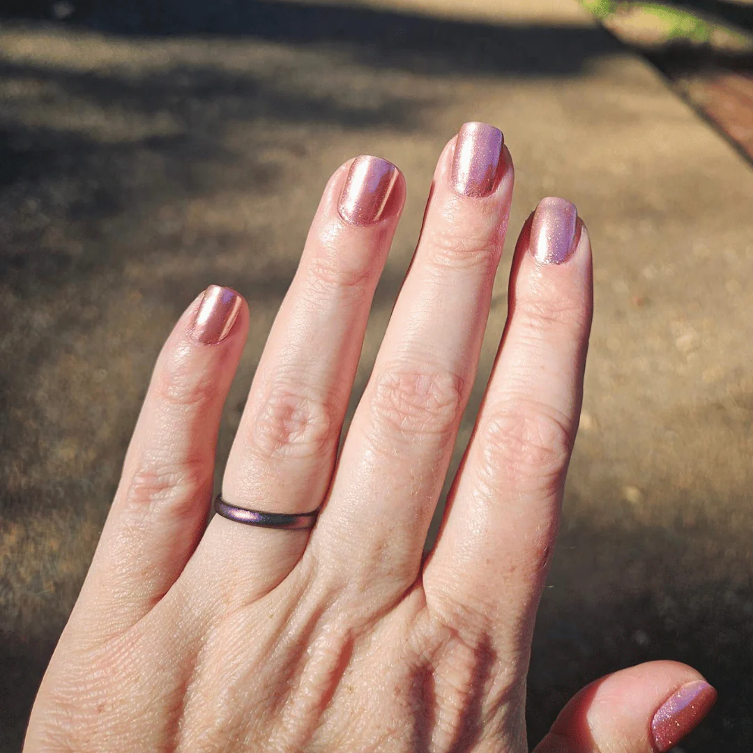 Blush - Metallic Nail Powder - Image 6