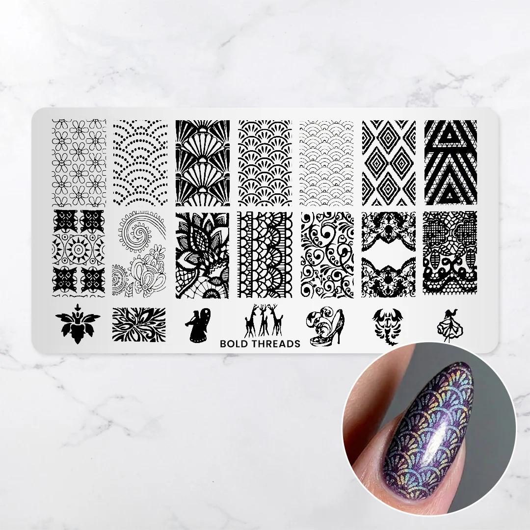 Bold Threads - Pattern Press Template