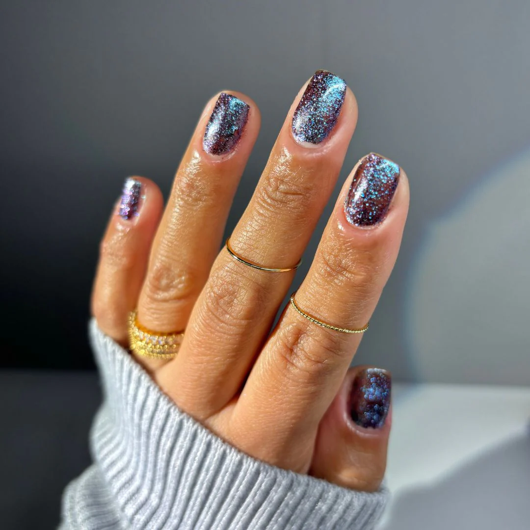 Cosmic Blue - Classic Nail Powder - Image 2