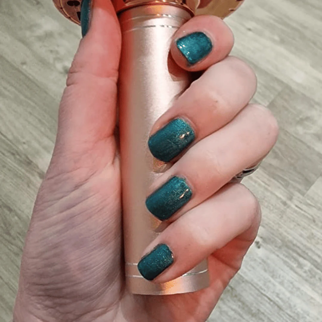 Dark Cyan - Classic Nail Powder - Image 4