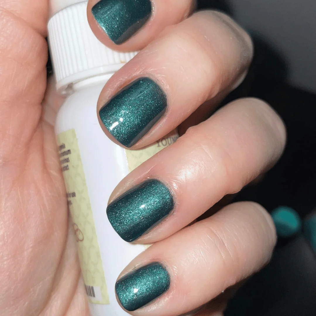 Dark Cyan - Classic Nail Powder - Image 5