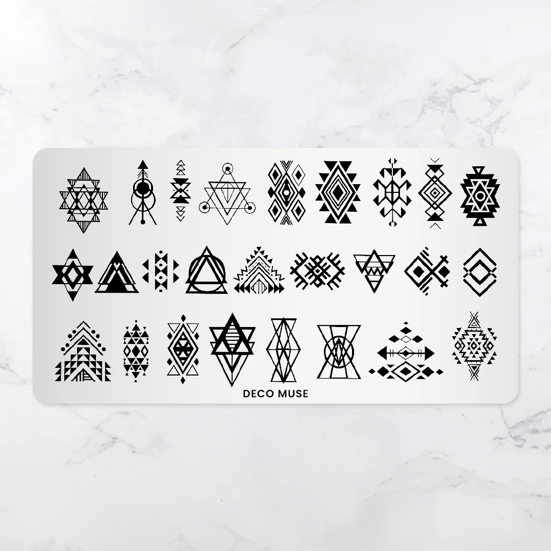 Deco Muse - Pattern Press Template - Image 2