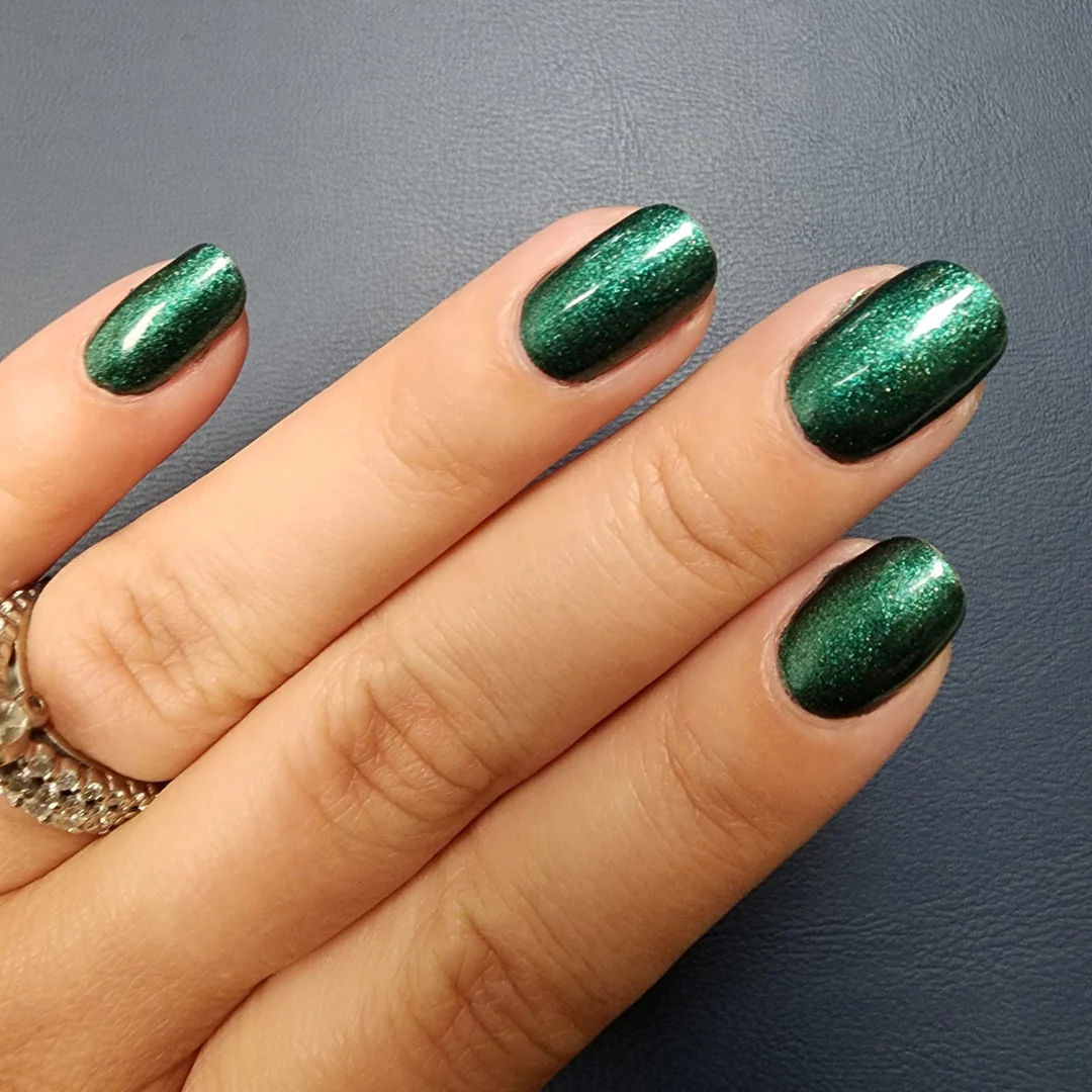 Forest Green - Classic Nail Powder - Image 3