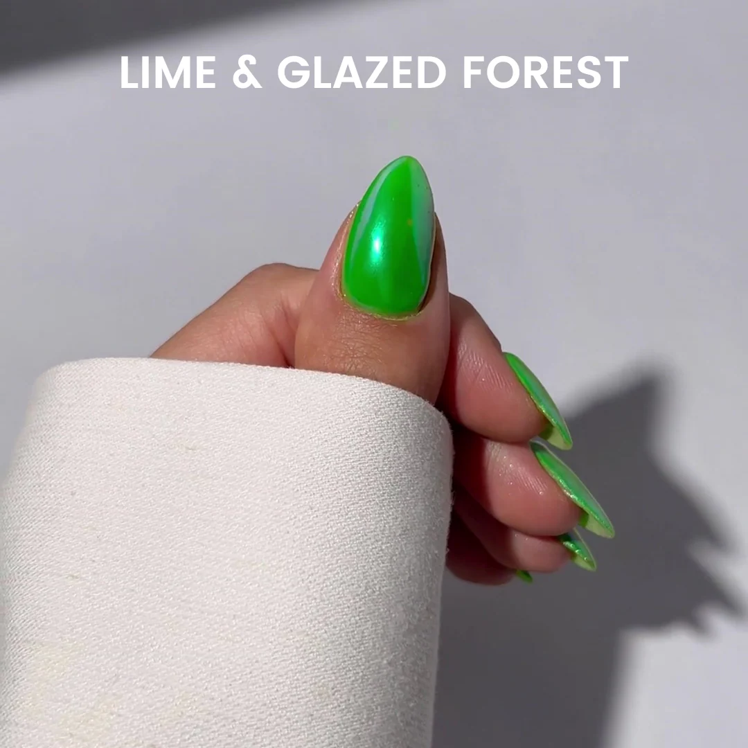 Glazed Forest - Metallic Nail Powder - Image 4