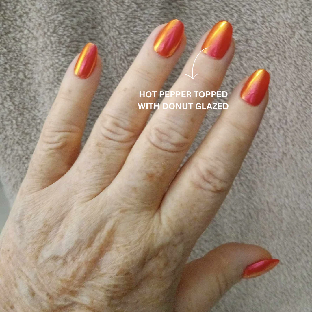 Hot Pepper - Classic Neon Nail Powder - Image 2