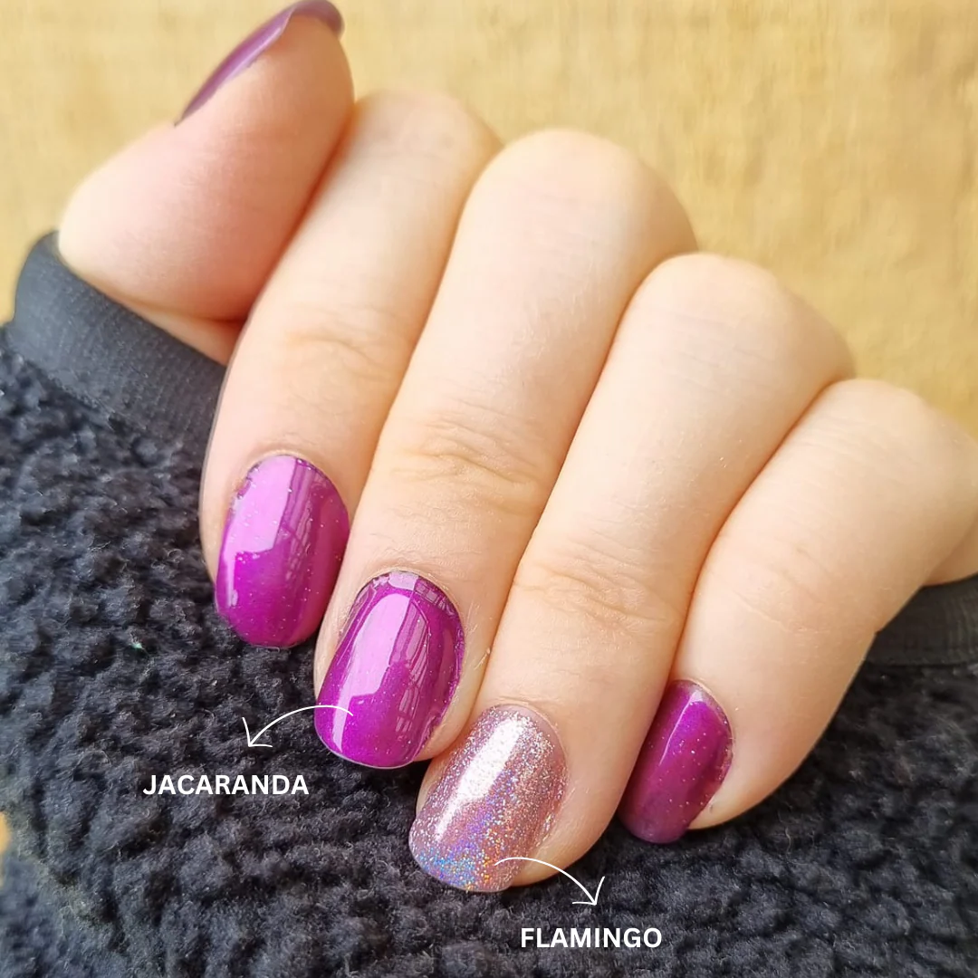 Jacaranda - Holographic Nail Powder - Image 3