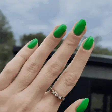 Lime - Matte Neon Nail Powder - Image 3