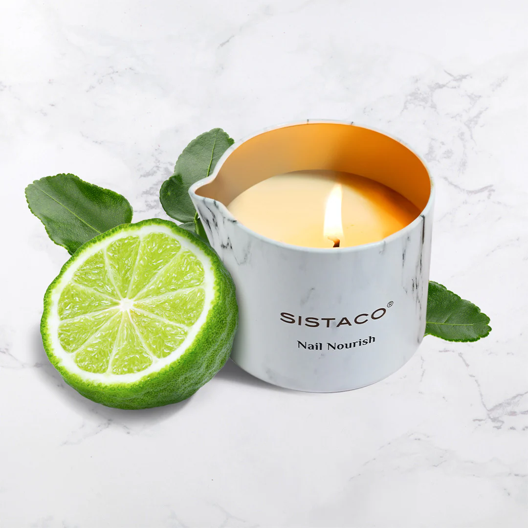 Nail Nourish Candle - Geranium + Sweet Orange