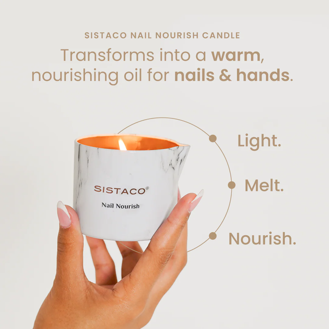Nail Nourish Candle - Rose + Bergamot - Image 3