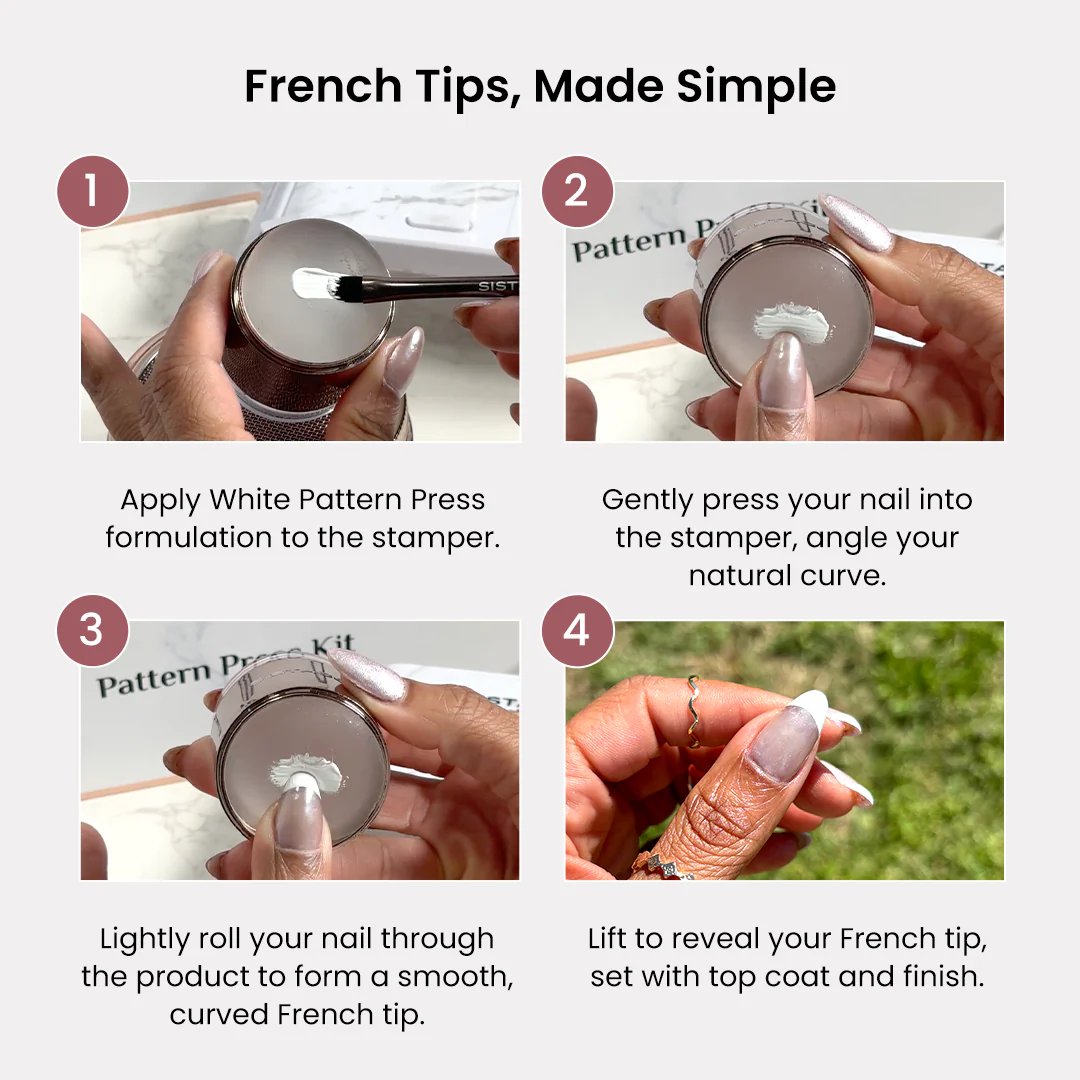 Pattern Press Nail Stamping Kit - Image 12