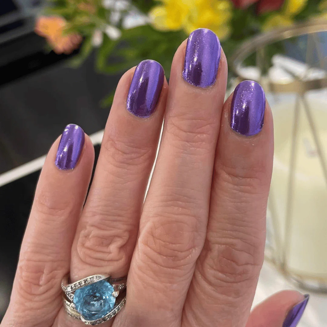 Royal Purple - Metallic Nail Powder - Image 4