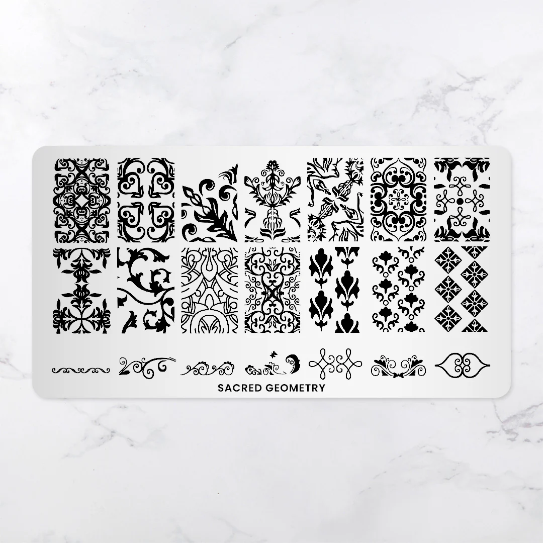 Sacred Geometry - Pattern Press Template - Image 2