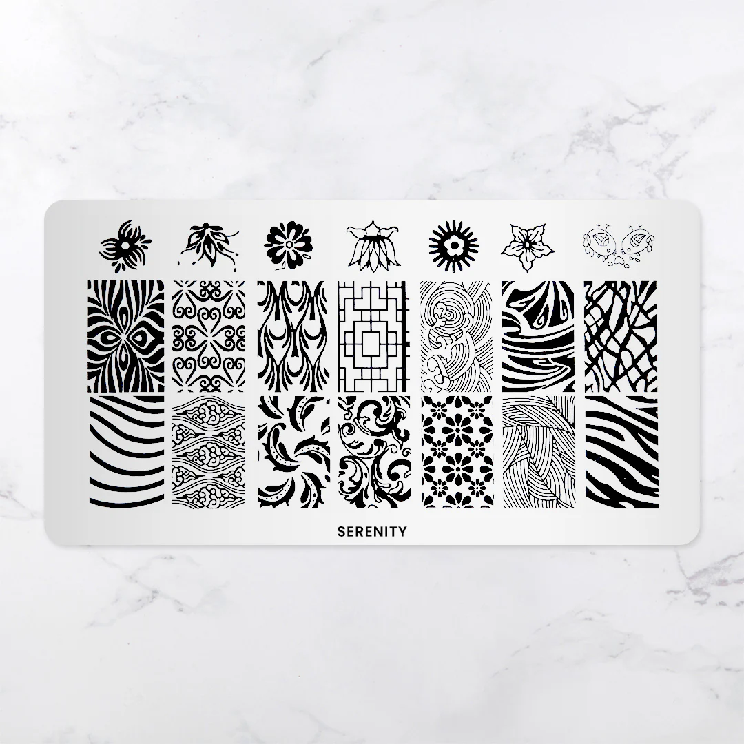 Serenity - Pattern Press Template - Image 2