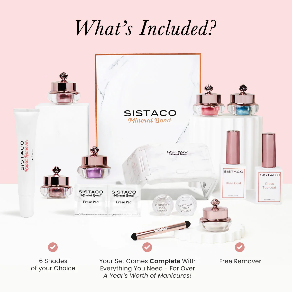 Sistaco™ Mineral Bond Nail Set - Image 8