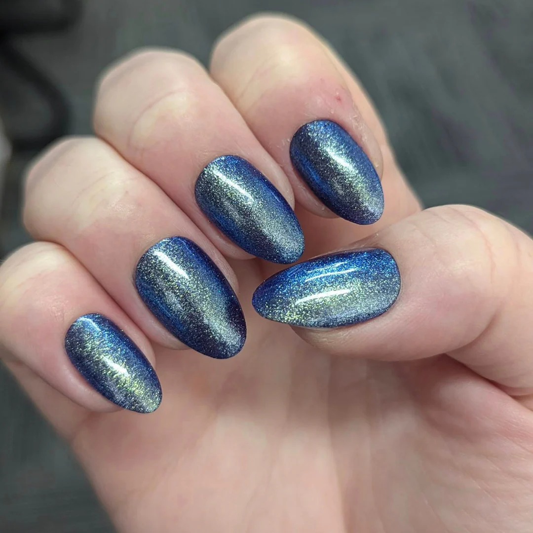 Starlit Blue - Classic Nail Powder - Image 4