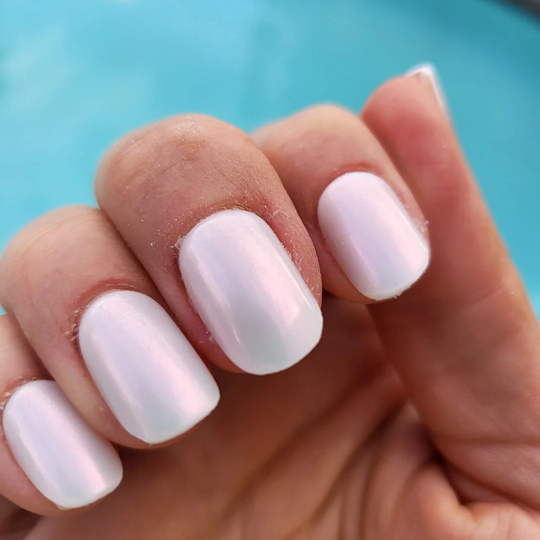 Alabaster Glazed - Square - Sustainable Nails - Image 3