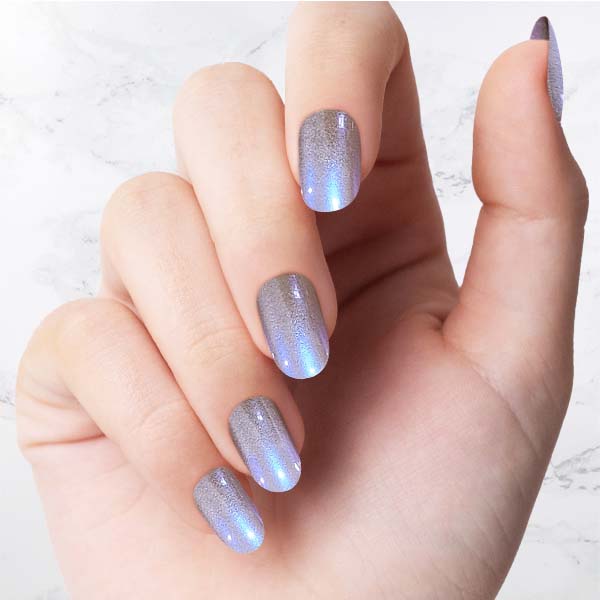 Indigo Glazed - Oval Sustainable Nails - Image 2