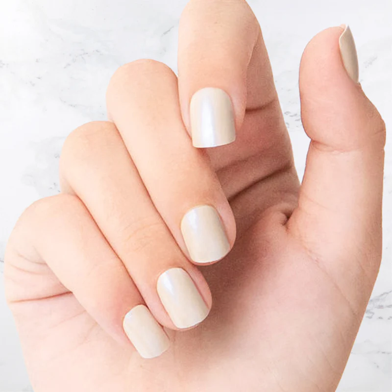 Ivory - Square Sustainable Nails - Image 2