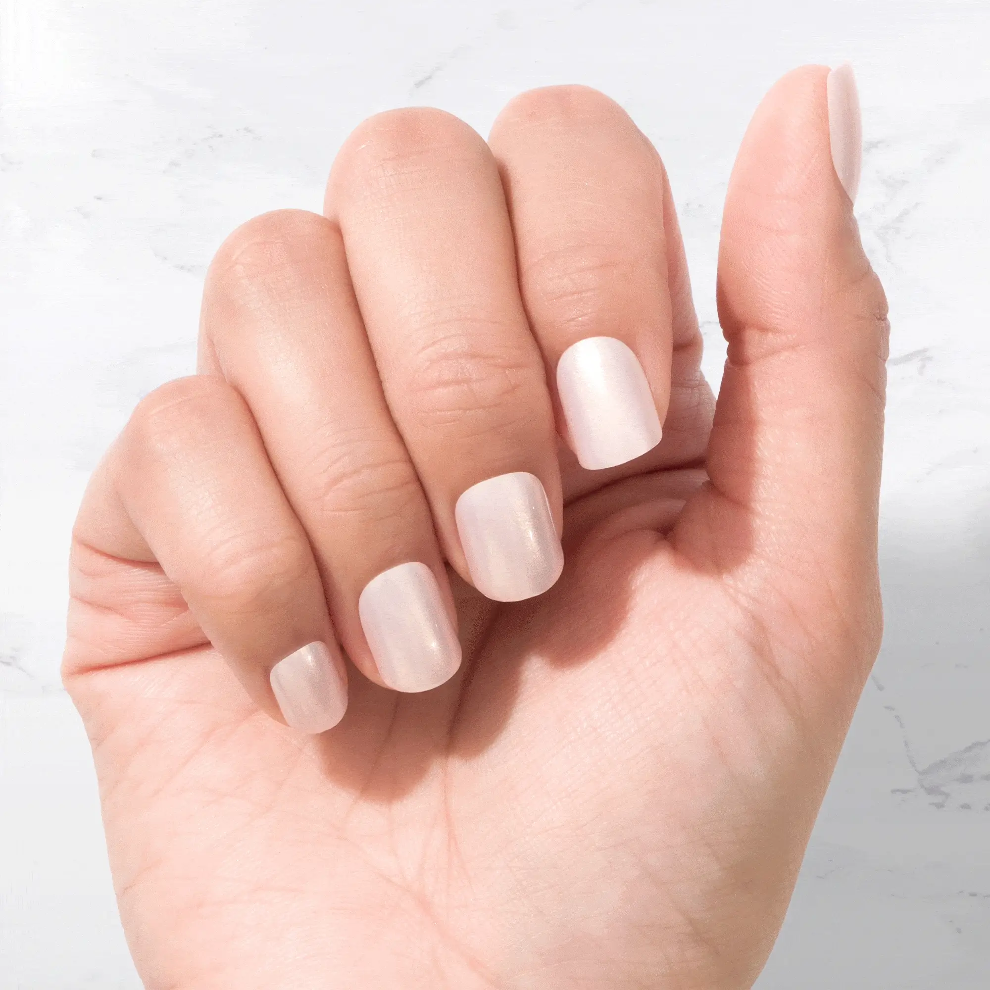 Pearlescent - Square Sustainable Nails - Image 4