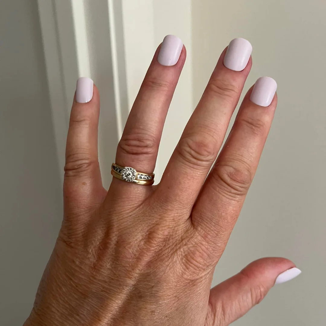 Pink Tint - Square Sustainable Nails - Image 2