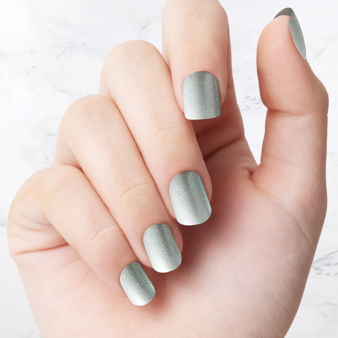 Pistachio Glazed - Square Sustainable Nails - Image 3