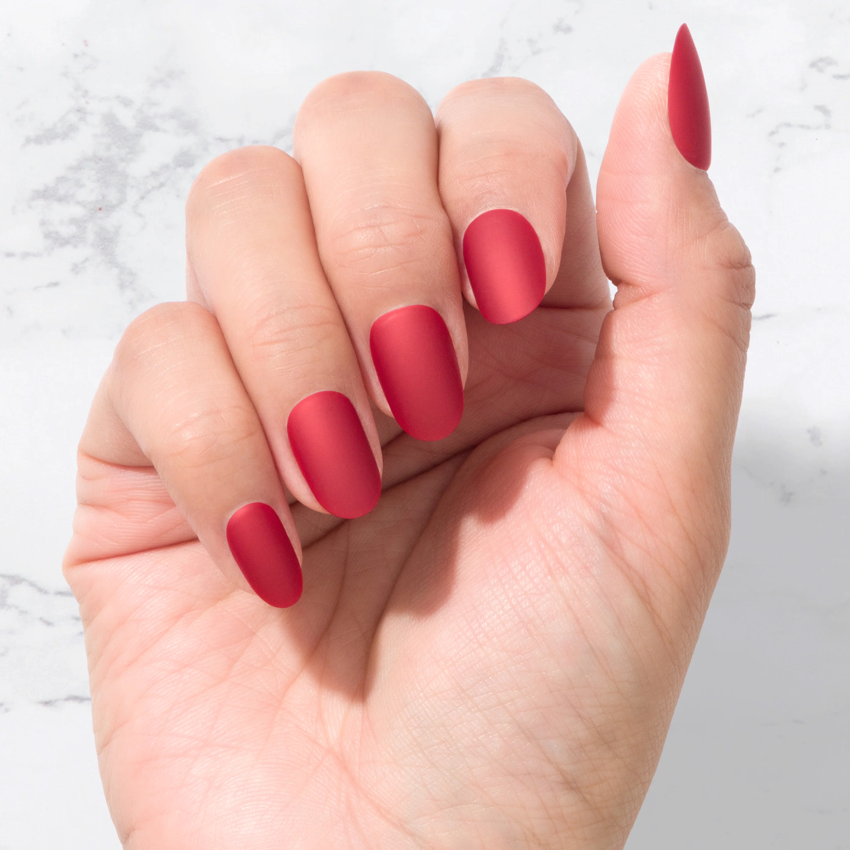 Redwood - Oval Sustainable Nails - Image 3
