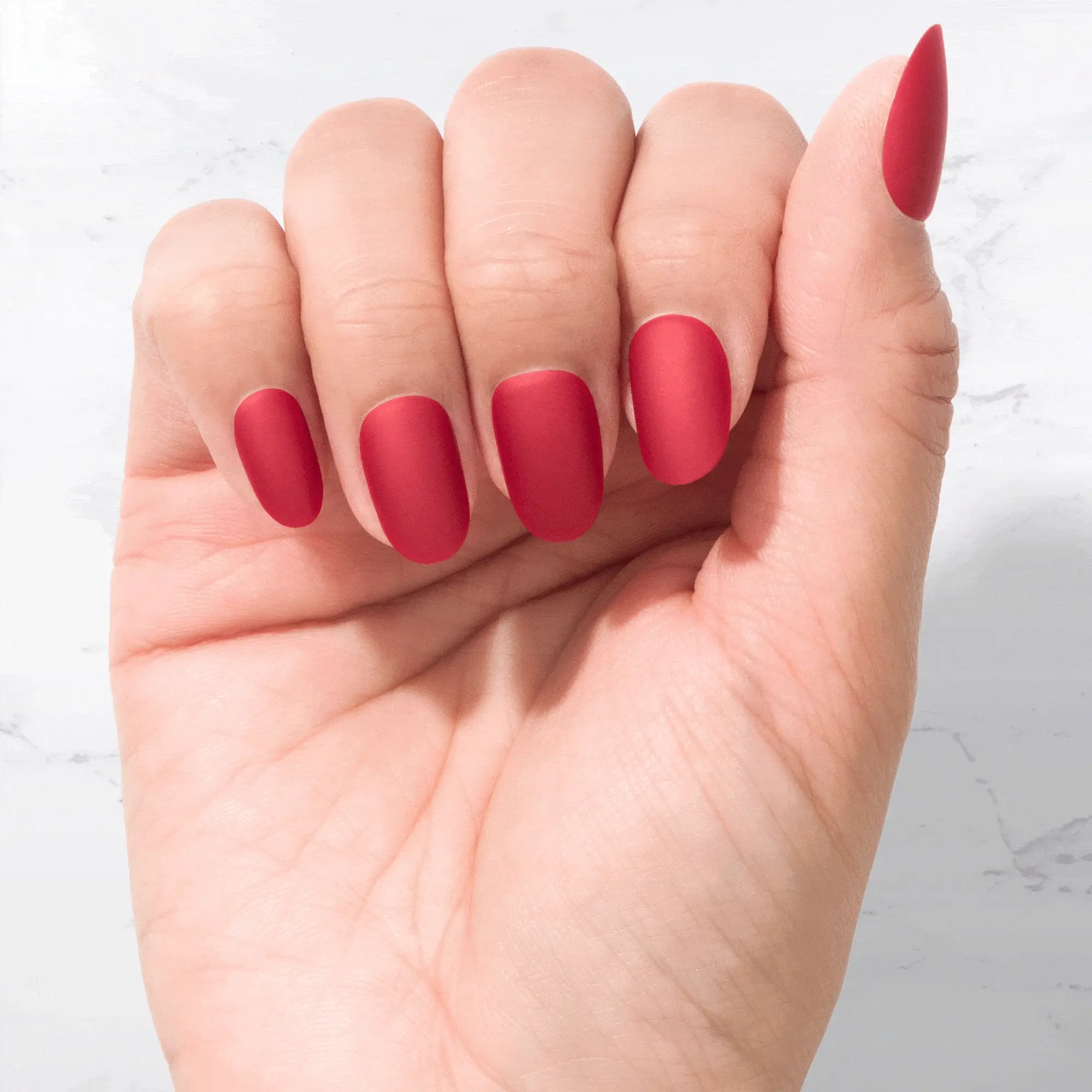 Redwood - Oval Sustainable Nails - Image 4