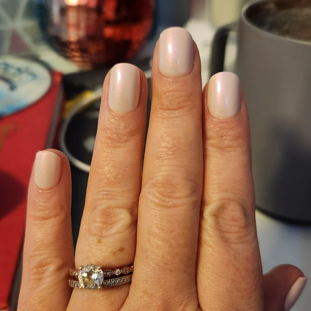 Snapdragon Glazed - Oval Sustainable Nails - Image 2