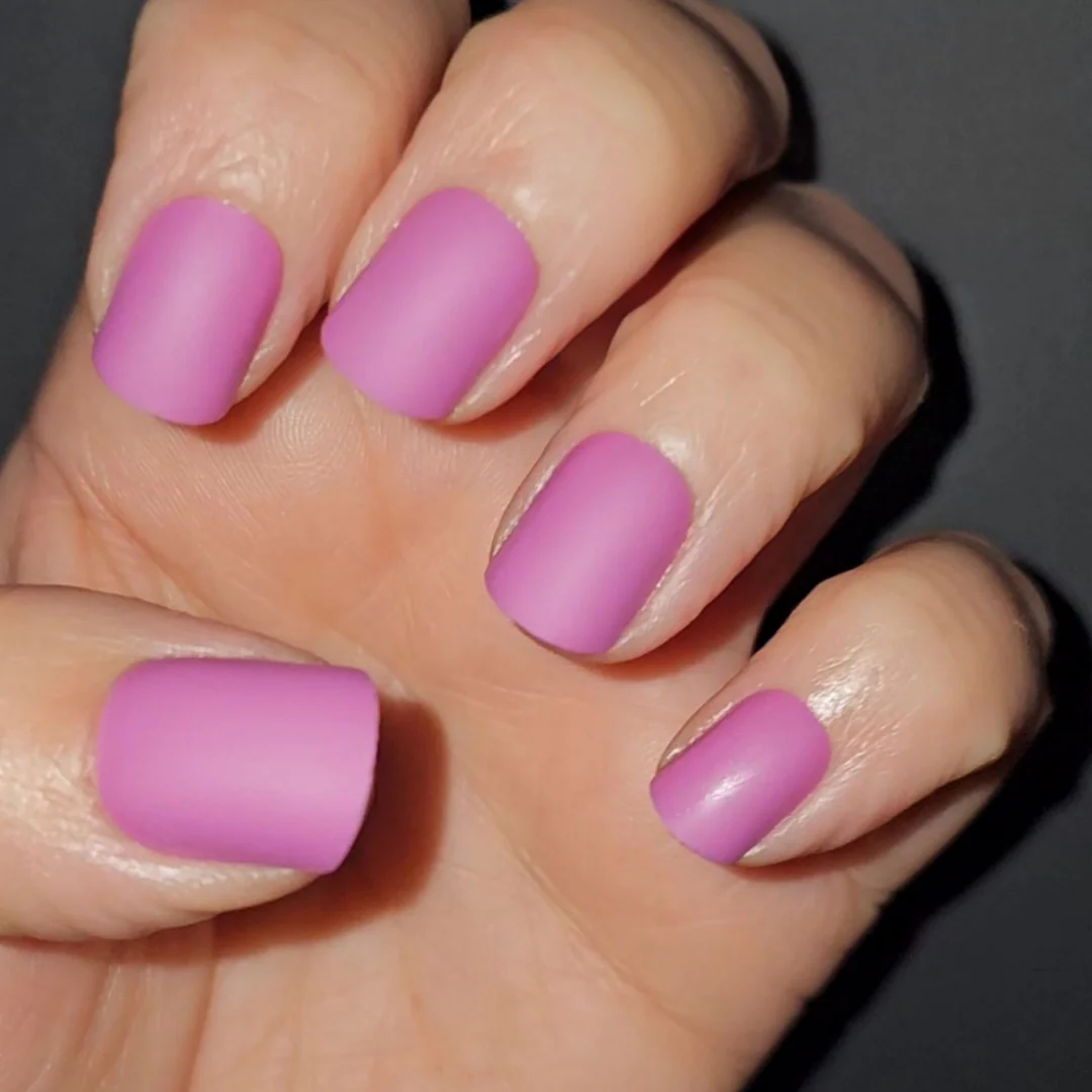 Wild Orchid - Square Sustainable Nails - Image 2